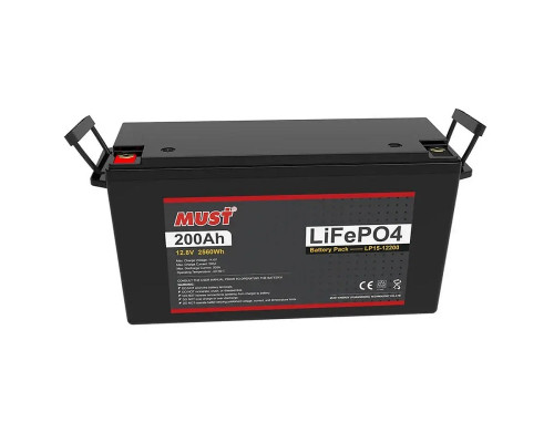 Аккумулятор MUST LiFePO4 12V 200 Ah