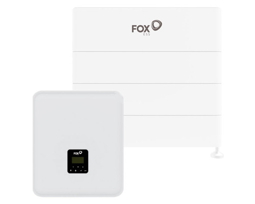 Солнечная электростанция 10 кВт Fox ESS АКБ 12,9 кВт