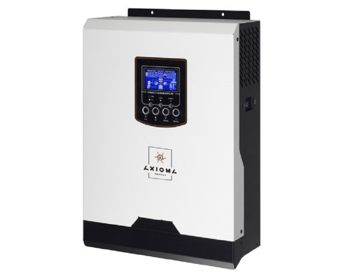 Инвертор гибридный 1кВт AXIOMA energy ISPWM 1000 12В ШИМ 50А