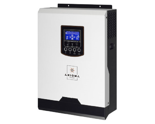 Гибридный инвертор 2 кВт AXIOMA energy ISPWM 2000 24В ШИМ 50А
