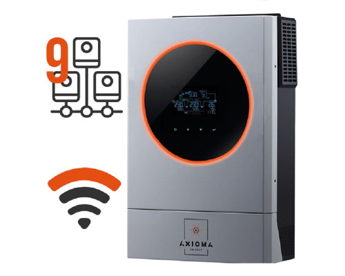 Инвертор гибридный 6 кВт AXIOMA energy ISMPPT BFP DOU 6000 48В МППТ