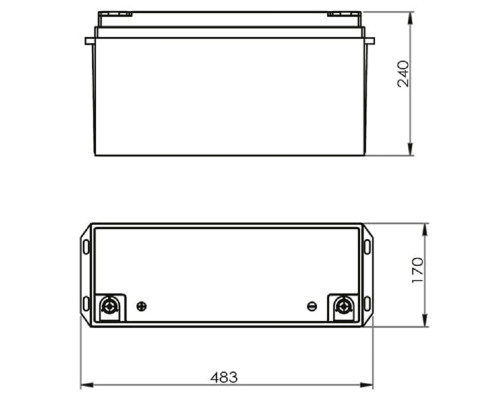 Аккумулятор 2,56 кВт AXIOMA energy AX-LFP-200/12.8 12.8В 200A LiFePo4