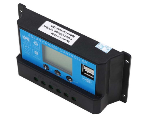 Контроллер заряда JUTA DY-1024 PWM (ШИМ) 10А 12В/24В