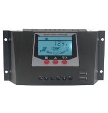Контроллер заряда JUTA WP3024D PWM (ШИМ) 30А 12В/24В
