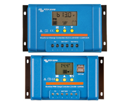 Контроллер заряда Victron Energy BlueSolar PWM Charge Controller-LCD&USB 12/24V-5A