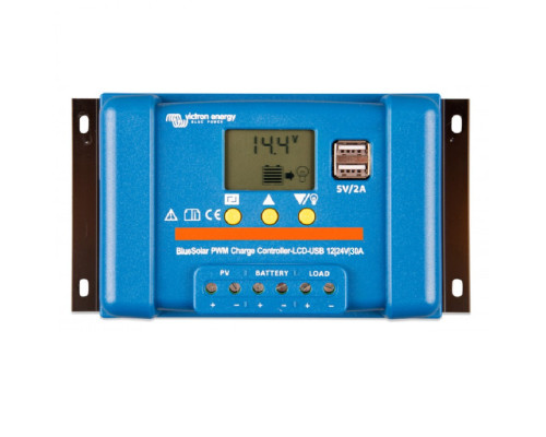 Контроллер заряда Victron Energy BlueSolar PWM Charge Controller-LCD&USB 12/24V-30A