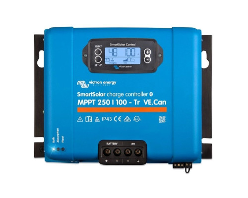 Контроллер заряда Victron Energy SmartSolar MPPT 250/100-TR VE.Can 100А 12/24/48В